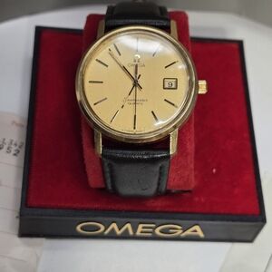 Vintage Mens Omega Seamaster 196.0079 Quartz Watch